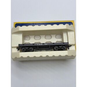 AHM HO Scale V&T 54 Oldtime Flat Car Model Train 6245 V TRR‎ AHM Fidelity